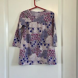 Joe Fresh floral print cotton blend dress size 3